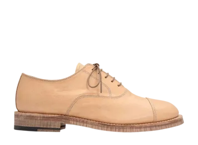 Maison MIHARA YASUHIRO Leather Oxford Shoes "Natural"