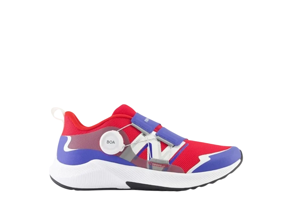 ニューバランス GS ダイナソフト リビールV4 ボア(R) "レッド/ブルー"