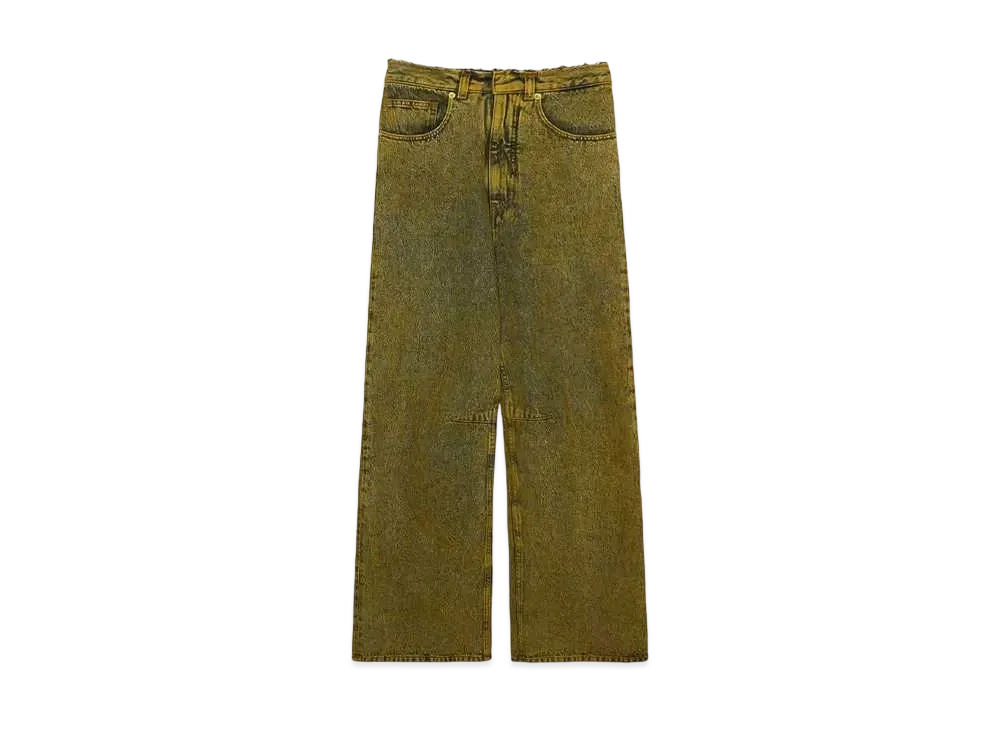 MM6 Maison Margiela Pants 5 Pockets "Yellow"