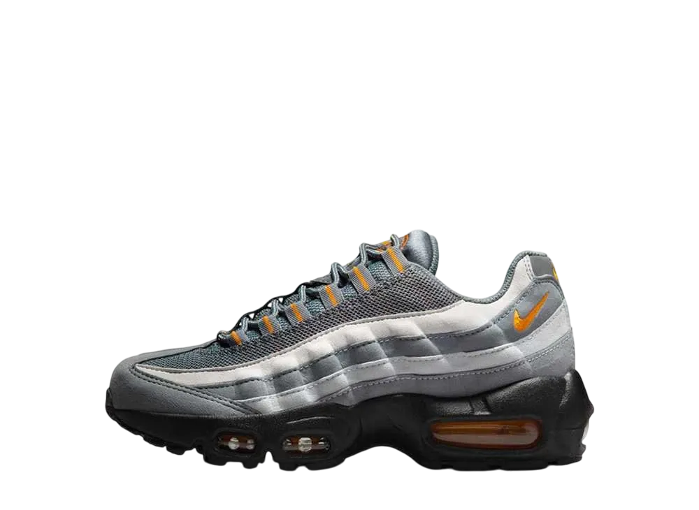 ナイキ GS エアマックス95 "グレー/オレンジ/ブラック"