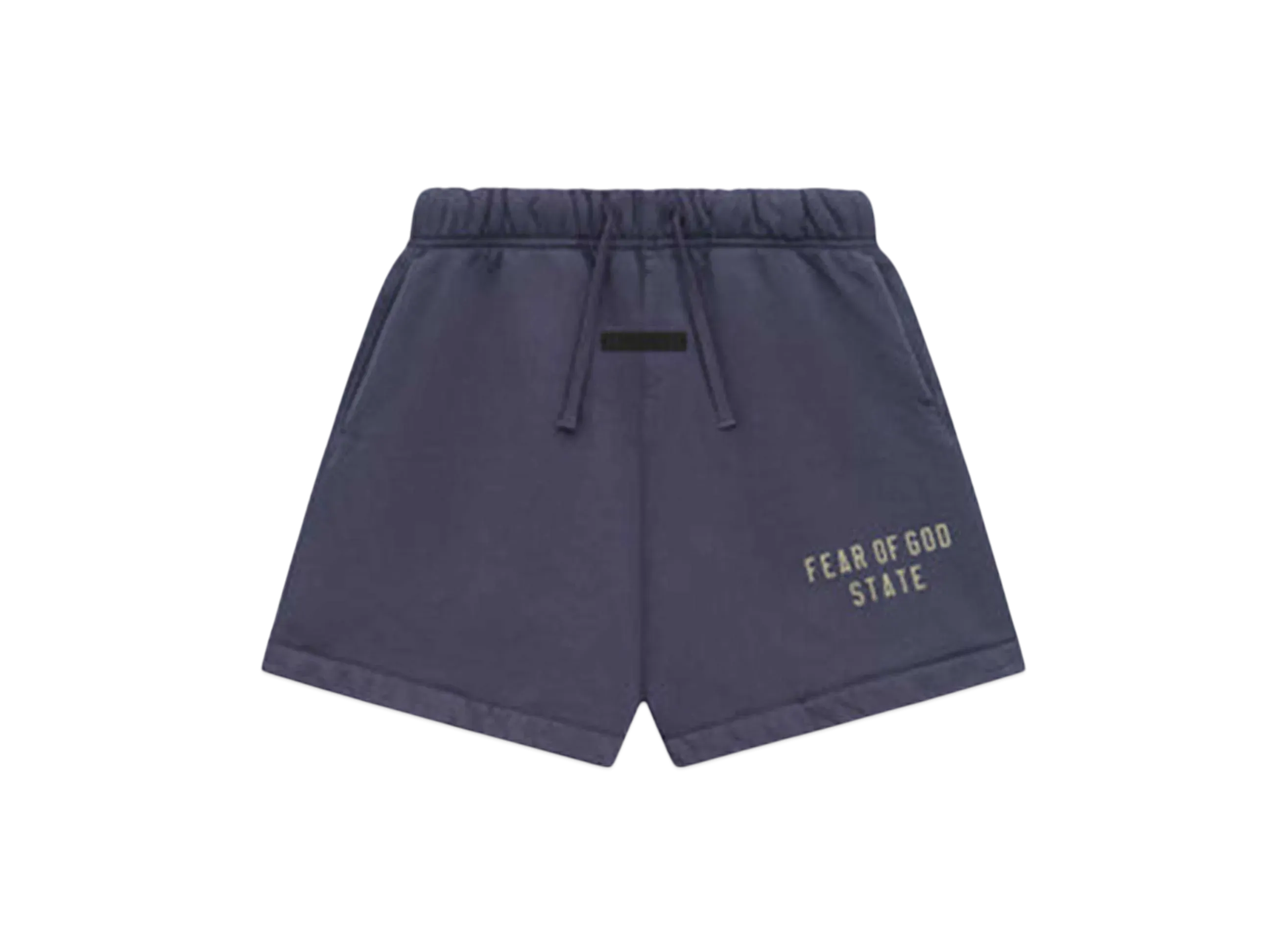 FEAR OF GOD Essentials Kid's Heavy Fleece Soccer Short "Marine"