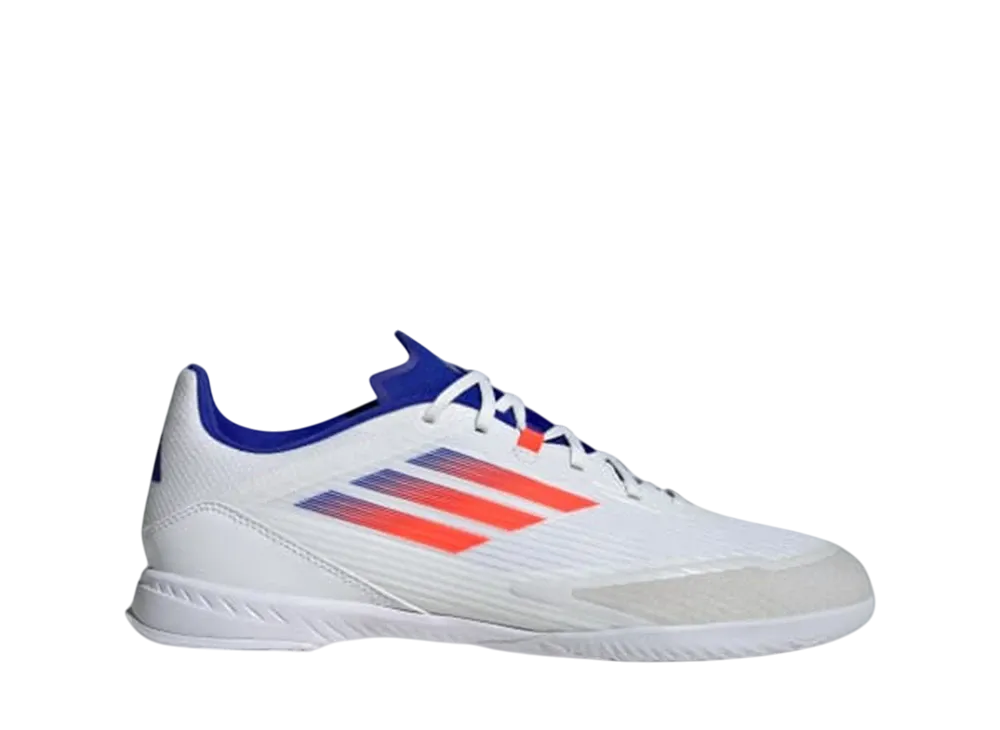 アディダス F50 リーグ インドアスパイク "クラウドホワイト/ソーラーレッド/ルーシッドブルー"