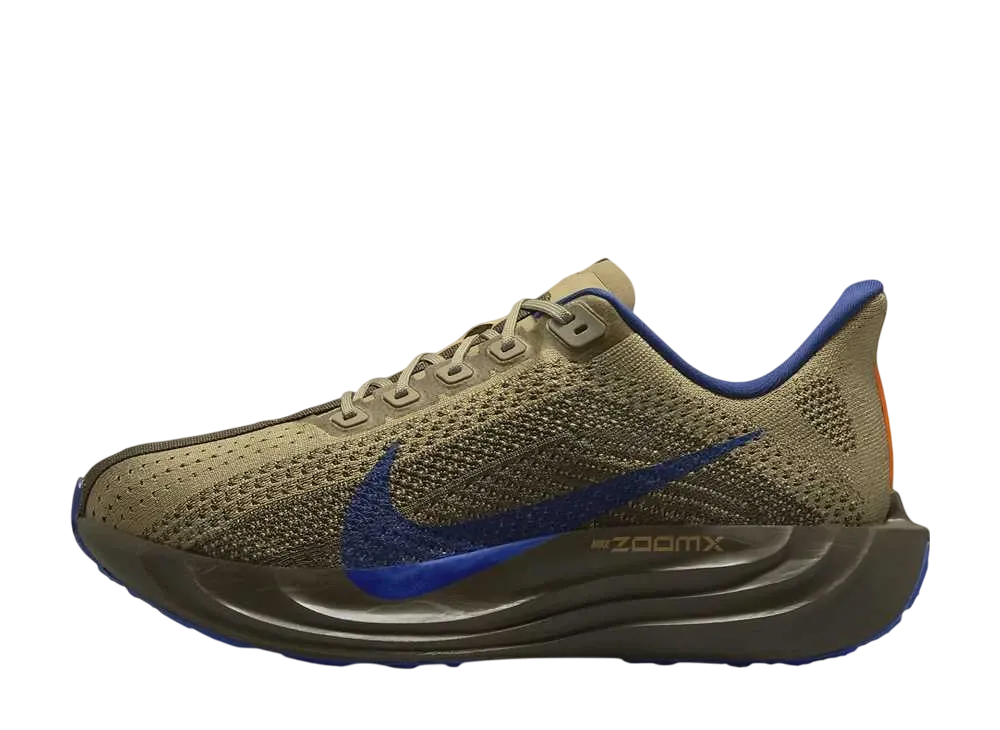 Nike Pegasus Plus "Cargo Khaki/Neutral Olive/Racer Blue/Deep Royal Blue"