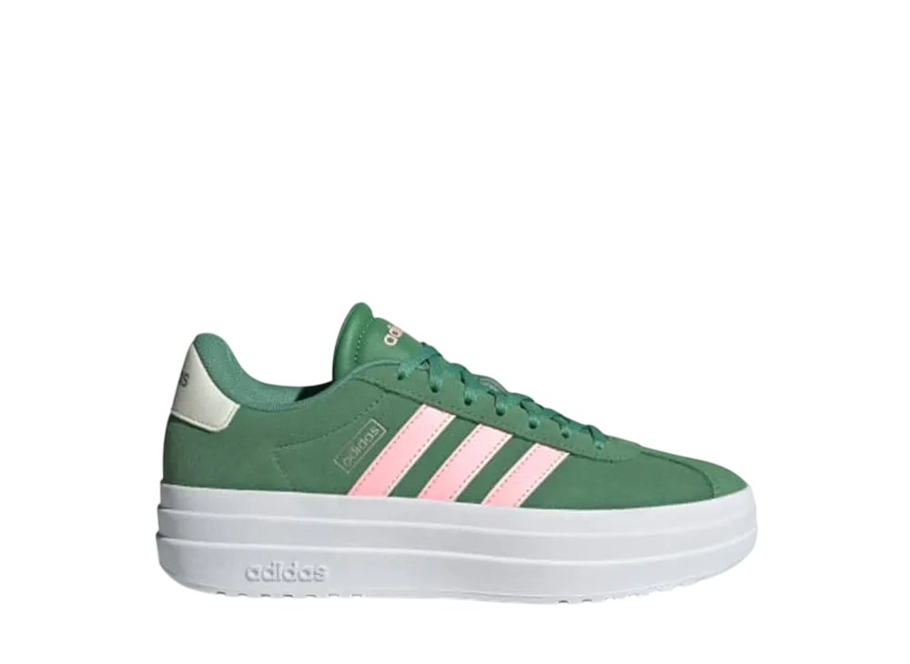 アディダス ウィメンズ VL コート ボールド "プリラブドグリーン/ピンクスパーク/アイボリー"