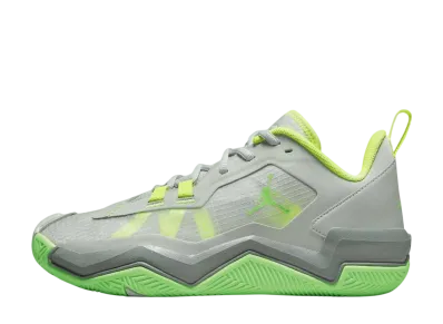 Nike Jordan One Take 4 "Light Silver/Volt/Particle Grey/Green Strike"