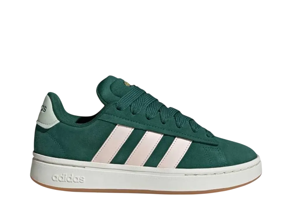 adidas Women's Grand Court Alpha 00s "Collegiate Green/Wonder Quartz/Linen Green"