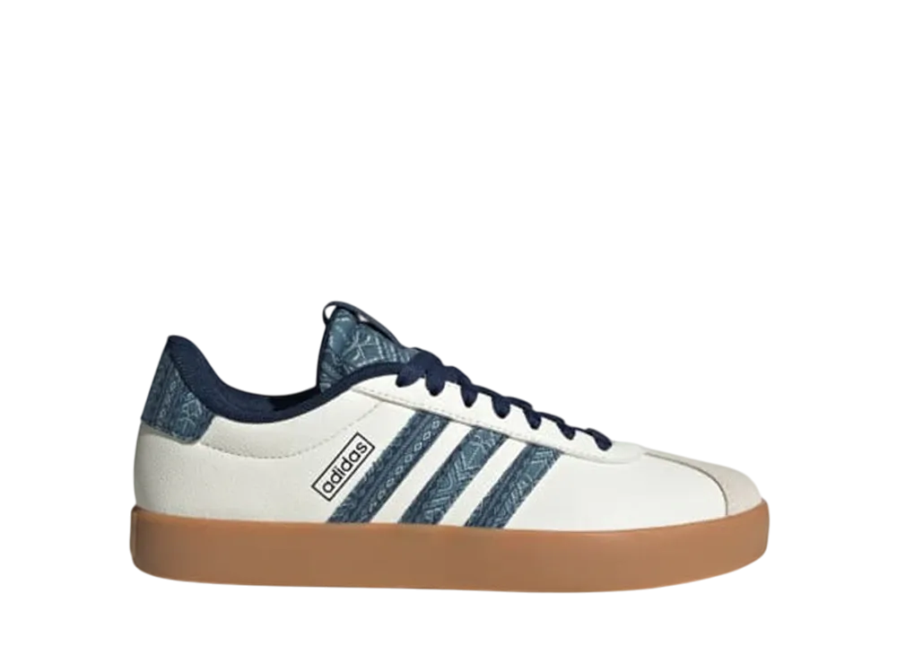 adidas Women's VL Court 3.0 "Off White/Night Indigo/Gum"