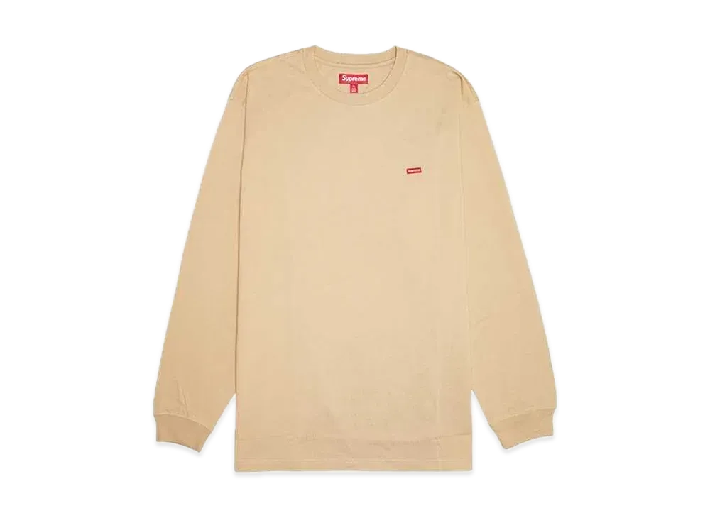 Supreme Small Box L/S Tee "Tan" (24FW)