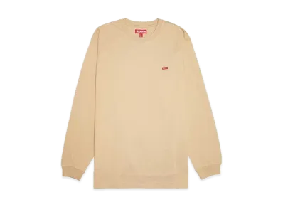Supreme Small Box L/S Tee "Tan" (24FW)