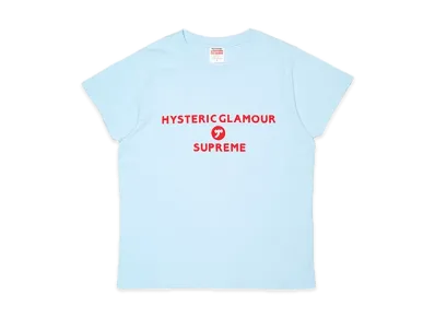 Supreme x HYSTERIC GLAMOUR Baby Tee "Powder Blue"