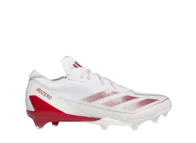 adidas Adizero Electric Football Cleats "Cloud White/Team Power Red 2"
