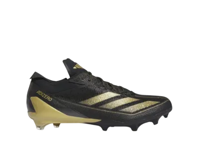 adidas Adizero Electric Football Cleats "Core Black/Gold Metallic/Carbon"
