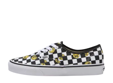 Vans Authentic "Smiley Check Black"