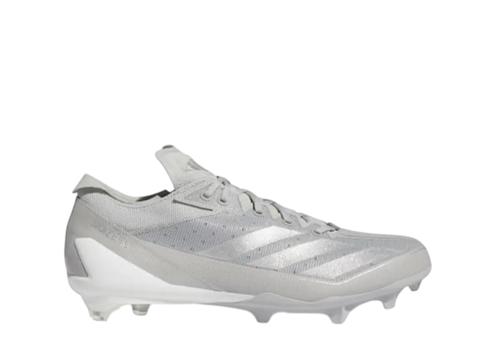アディダス アディゼロ エレクトリック フットボールスパイク "グレーツー/シルバーメタリック/クラウドホワイト"