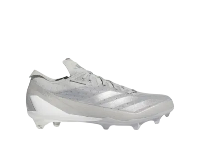 adidas Adizero Electric Football Cleats "Grey Two/Silver Metallic/Cloud White"