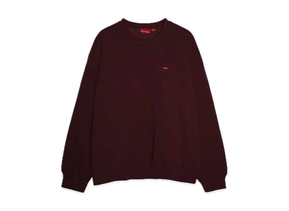 Supreme Small Box Crewneck "Maroon"