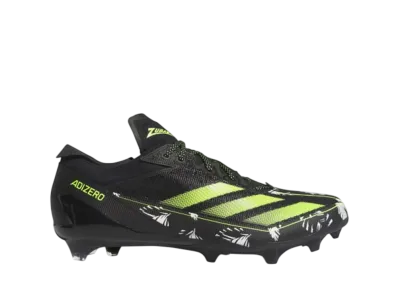Zubaz × adidas Adizero Electric Football Cleats "Core Black/Team Solar Yellow 2/Cloud White"