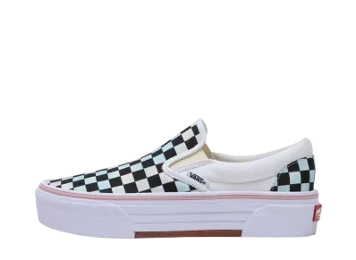 Vans Women's Slip-On CHKY "Black/Multi Check" (V98CF CHKY)