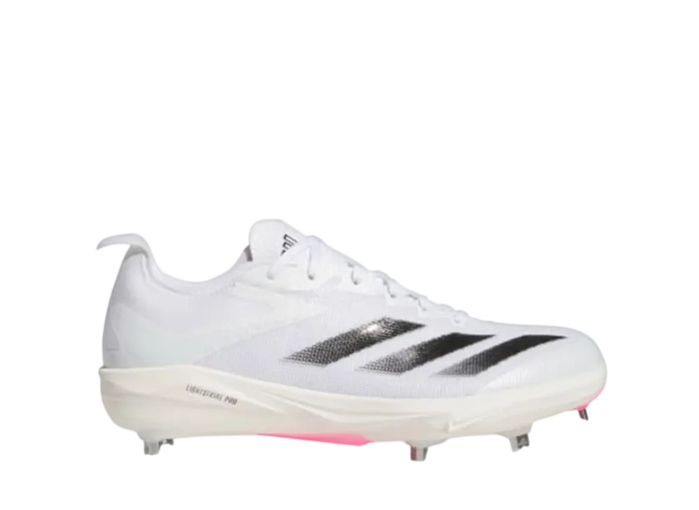 adidas Adizero Electric+ Baseball Cleats "Cloud White/Core Black/Off White"
