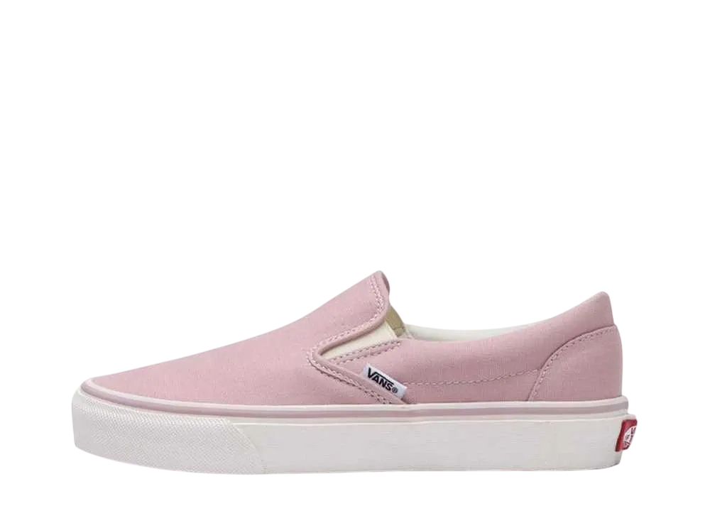 Vans Women's Slip-On "Pink/White" (V98CF COLORS)