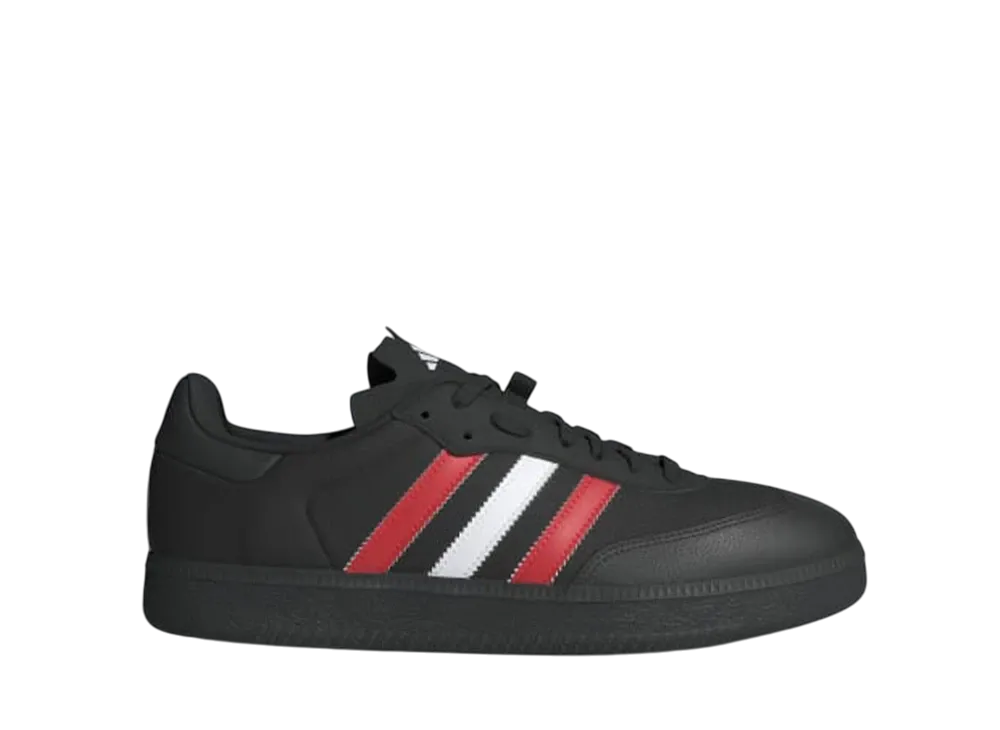 アディダス ベロサンバ メイド ウィズ ネイチャー サイクリング "コアブラック/クラウドホワイト/チームカレッジレッド"