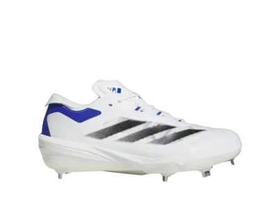 adidas Adizero Impact Baseball Cleats "Cloud White/Core Black/Royal Blue"
