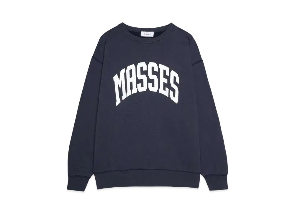 MASSES SWEAT CREW ARCH WASH "NAVY"