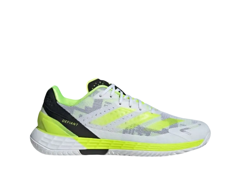 アディダス デファイアント スピード2 テニス "クラウドホワイト/ルーシッドレモン/コアブラック"