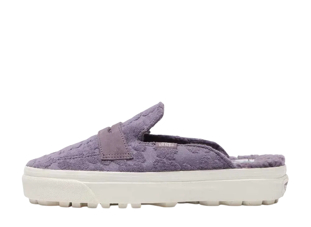 バンズ スタイル53 ミュール DX "デイジーニットパープル"