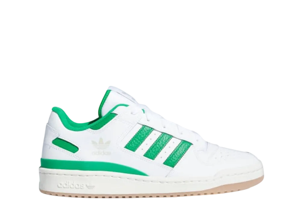 adidas Forum Low CL "Cloud White/Green"