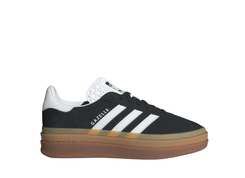 アディダスオリジナルス ウィメンズ ガゼル ボールド "コアブラック/クラウドホワイト"