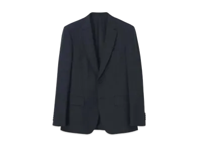 Paul Smith Window Pane Single 2B Suit "Navy"