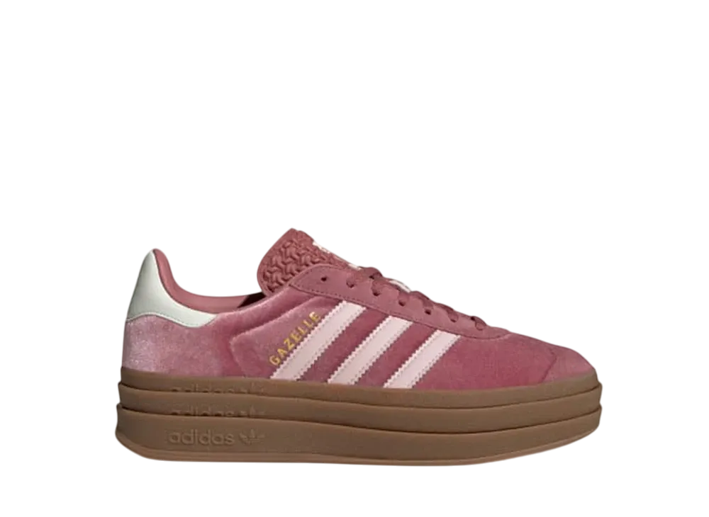 adidas Women's Gazelle Bold "Preloved Crimson/Sandy Pink"