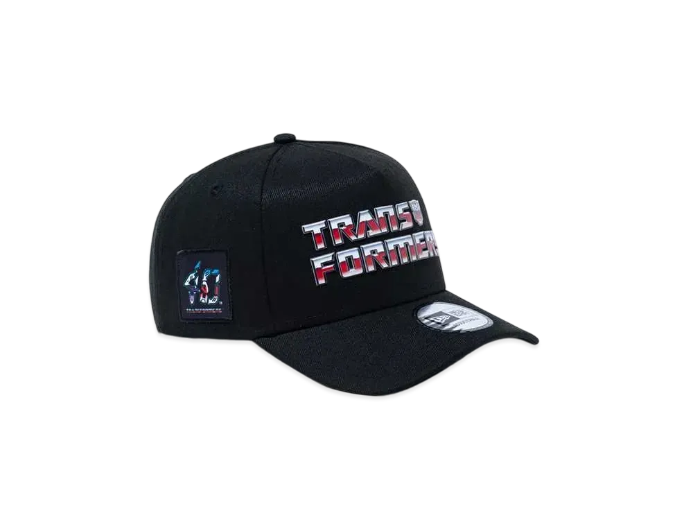 NEW ERA x TRANSFORMERS 9FORTY A-Frame "Black/Red"