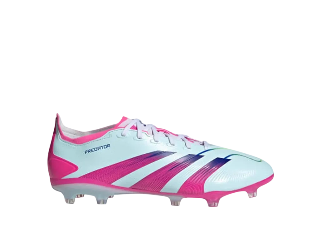 アディダス プレデター リーグ ファーム グラウンドスパイク "オールモストブルー/ルシッドピンク/セミルシッドブルー"