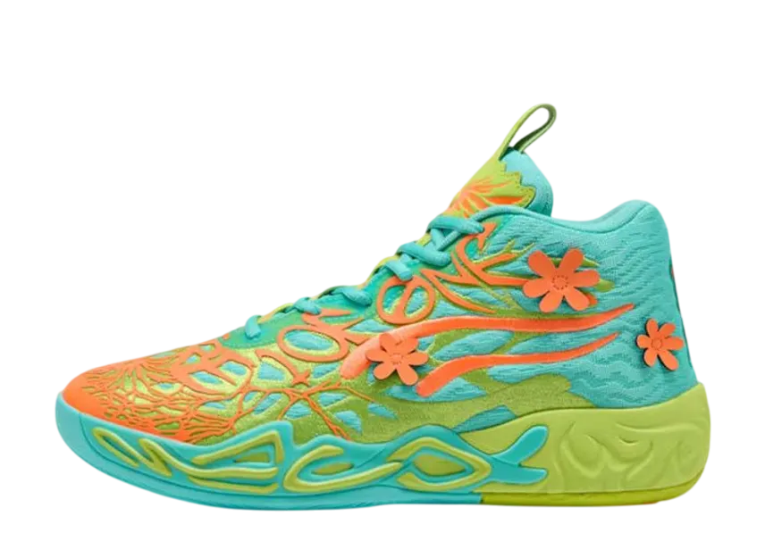 スクービードゥー × プーマ MB04 "アクアティック/ライムスマッシュ/ヒートファイヤー"