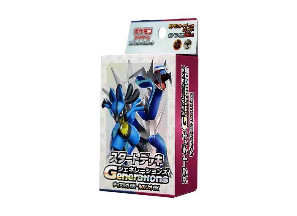 Pokemon Card Game Scarlet & Violet Start Deck Generations "Dialga ex / Lucario ex"