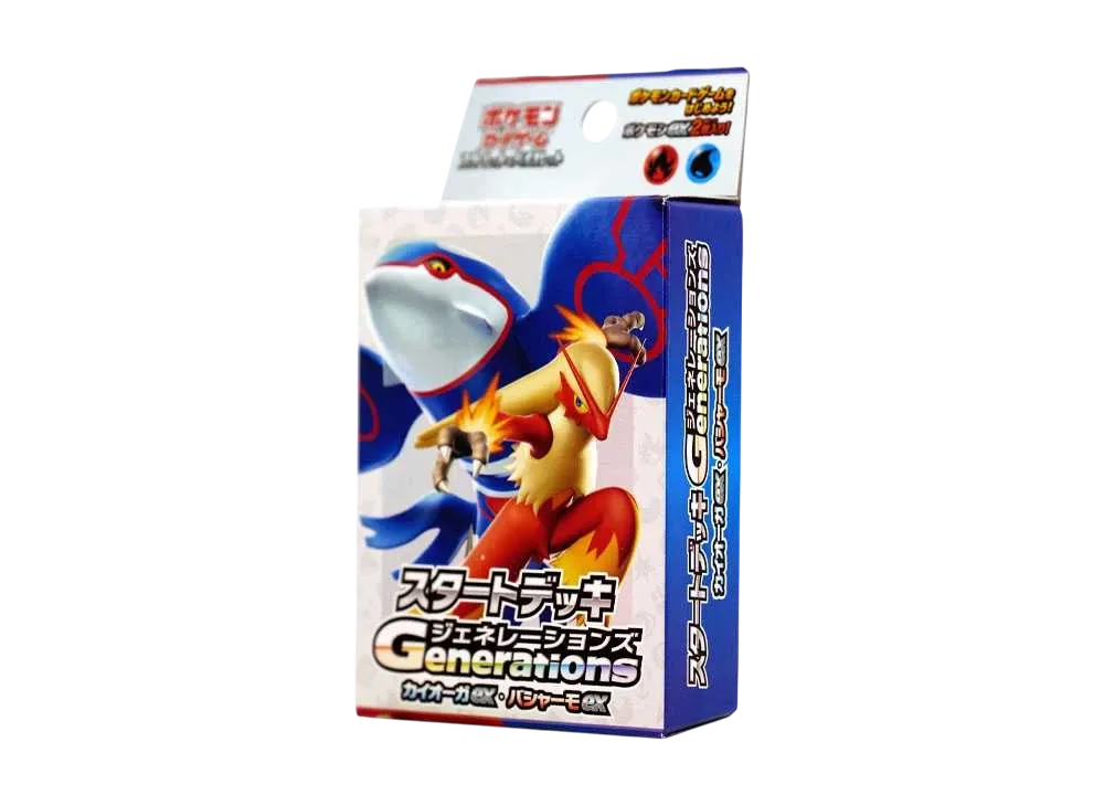 Pokemon Card Game Scarlet & Violet Start Deck Generations "Kyogre ex / Blaziken ex"