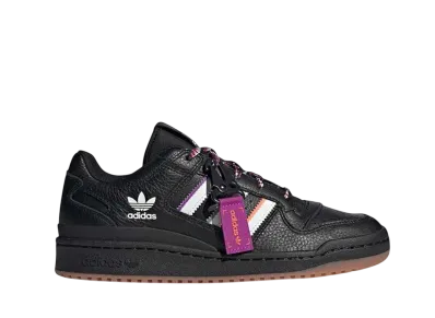 adidas Forum Low CL "Core Black/Semi Solar Orange/Shock Purple"