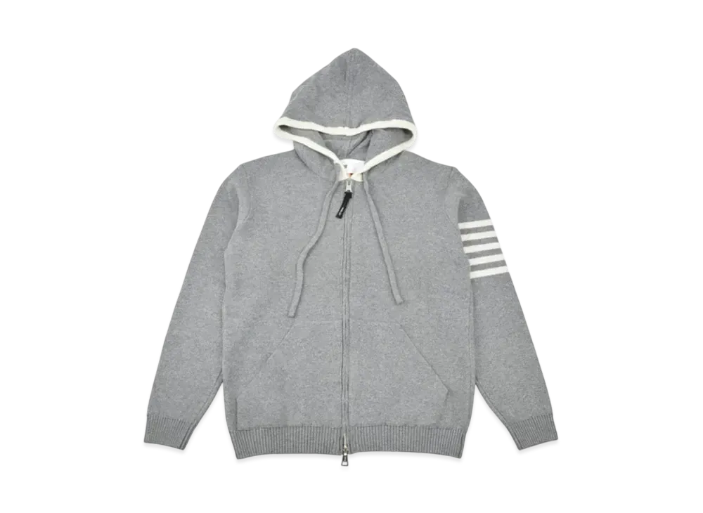 PMDS Knit Zip Parka "Fog Gray" F25MGA413