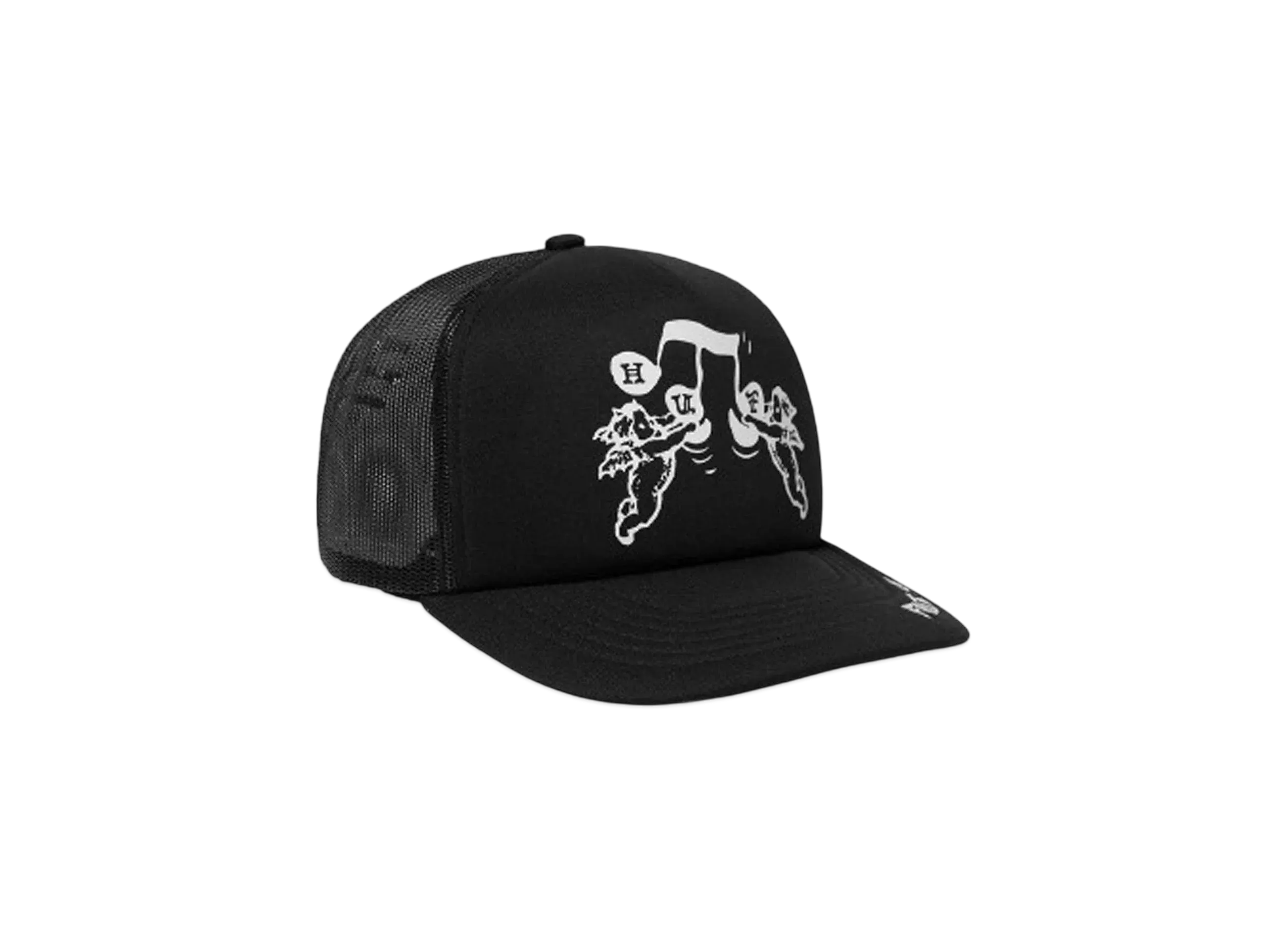 HUF Winter 24 Song Trucker Hat "Black"