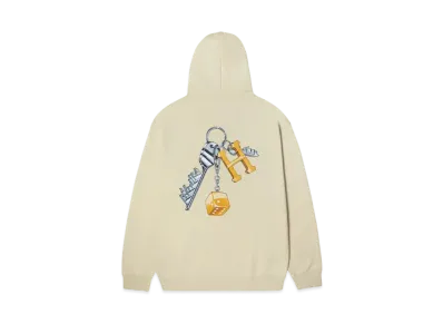 HUF Winter 24 Keys To The City Hoodie "Stone"