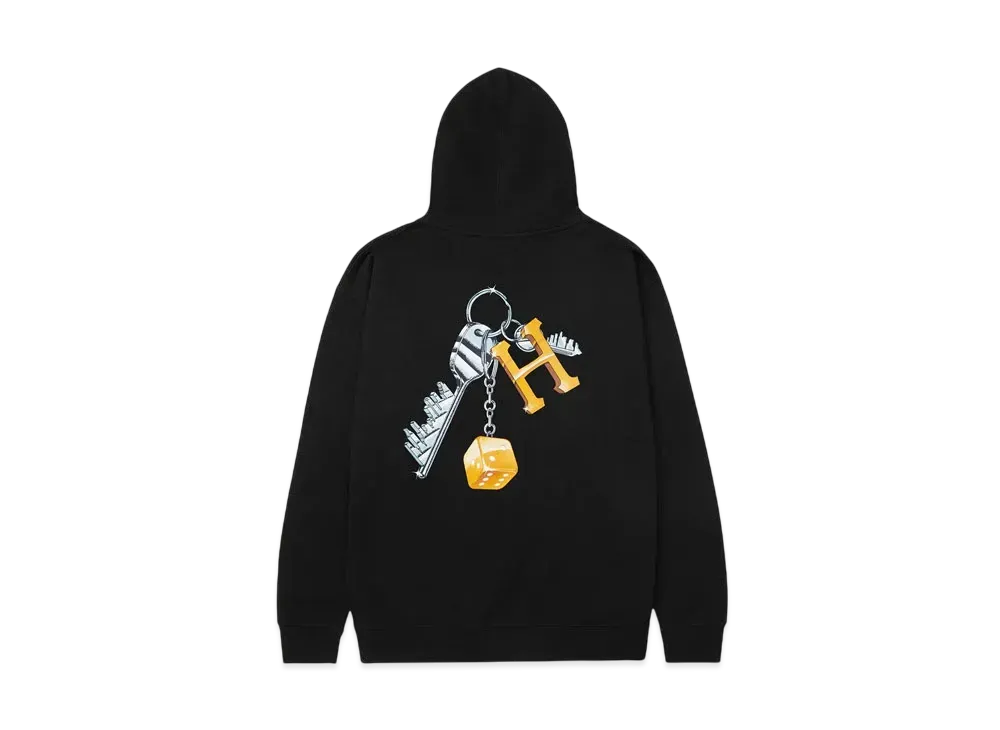 HUF Winter 24 Keys To The City Hoodie "Black"