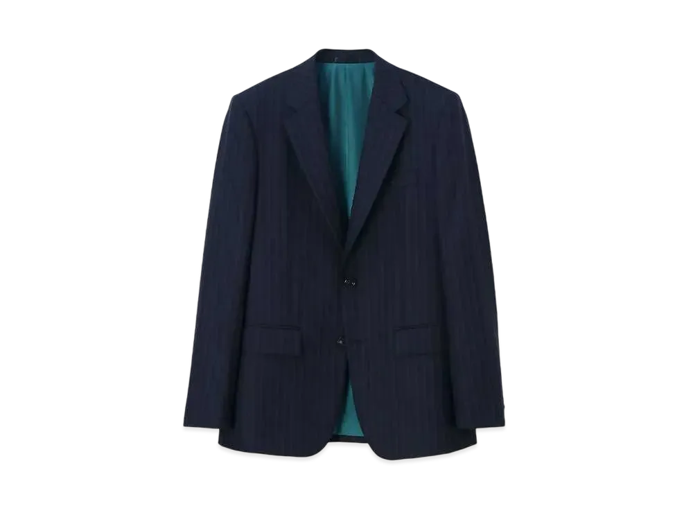 Paul Smith Gradient Stripe Single 2B Suit "Navy"