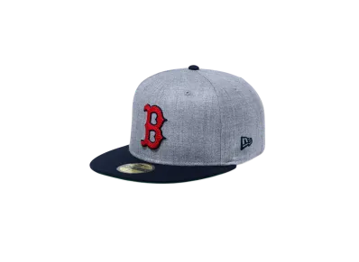 NEW ERA 59Fifty Gray Heather Boston Red Sox "Heather Grey"