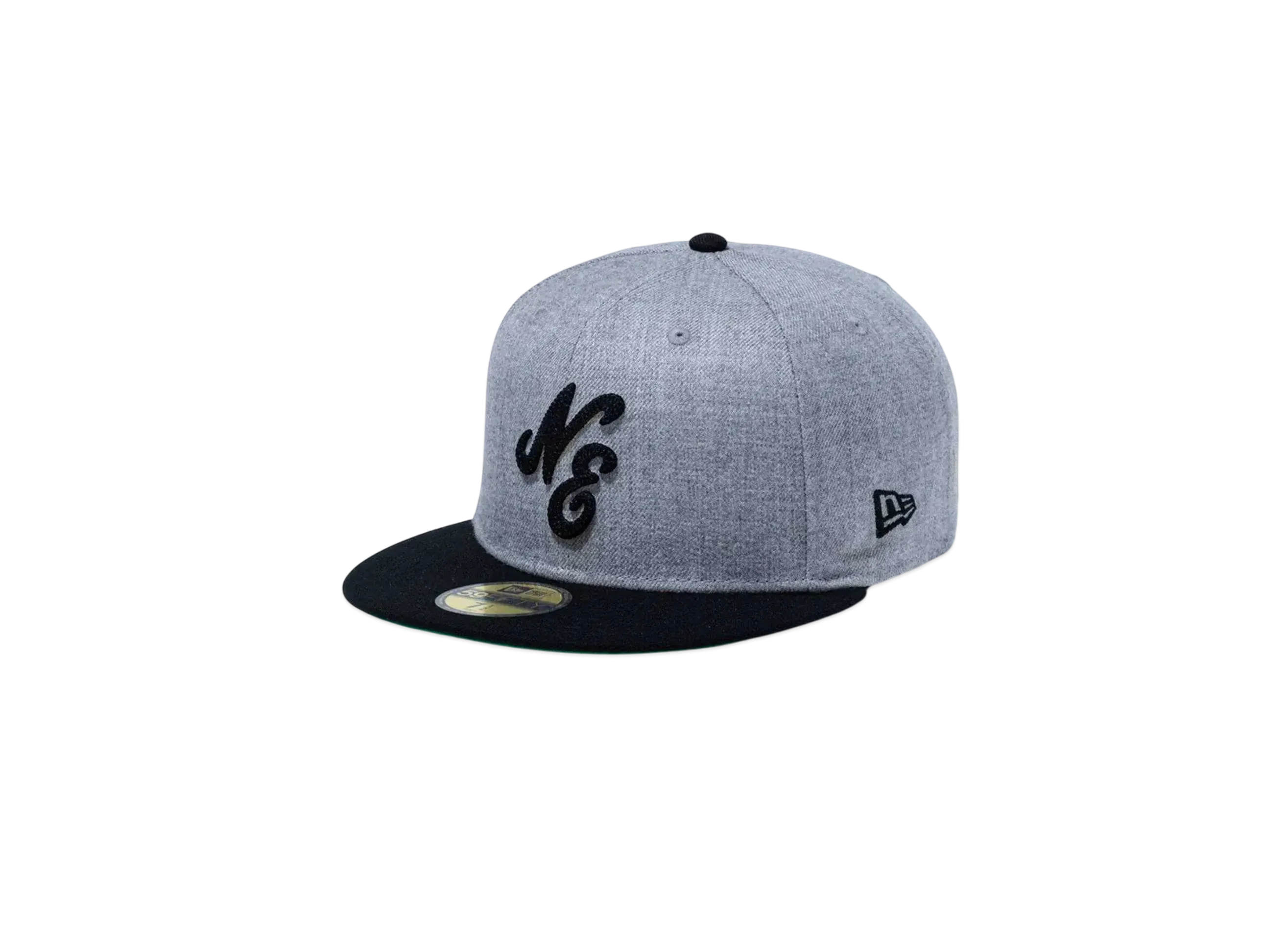 NEW ERA 59Fifty Gray Heather Classic Logo "Heather Grey"