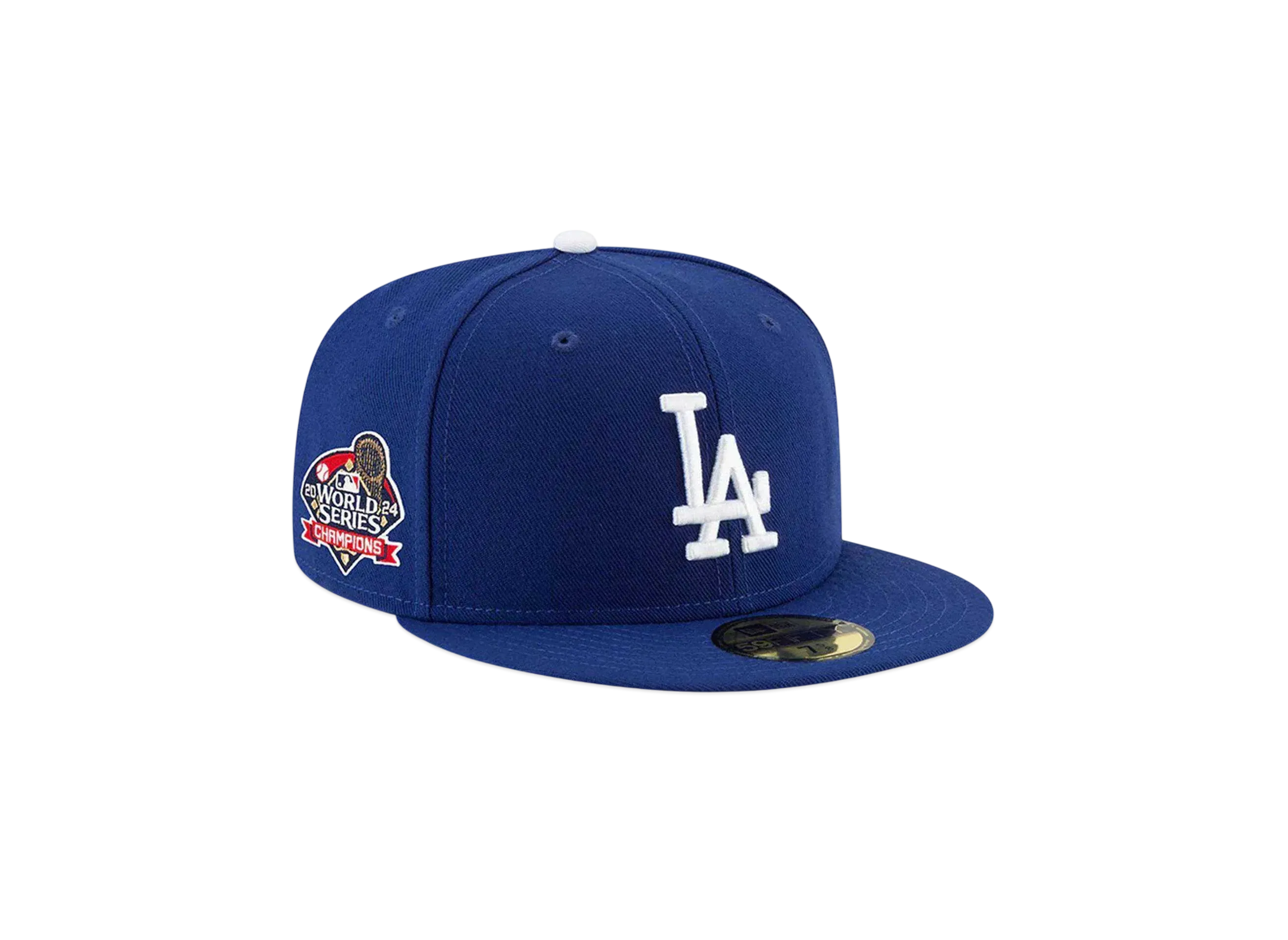 NEW ERA 59Fifty 2024 MLB World Series Champions Patch Los Angeles Dodgers "Blue"