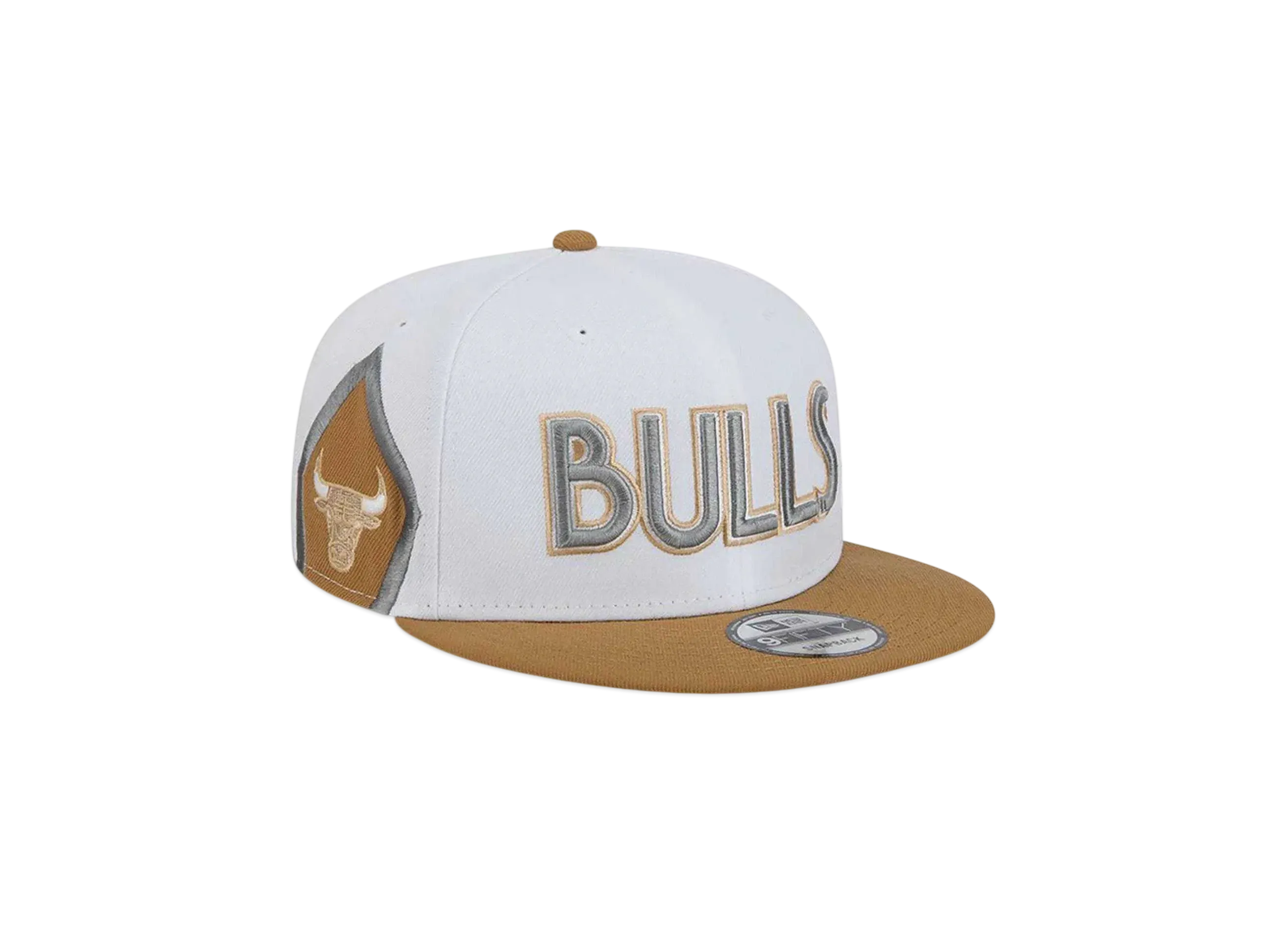 NEW ERA 9Fifty 2024 NBA City Edition Chicago Bulls "White/Beige"