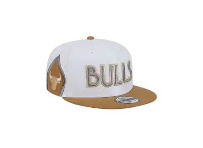 NEW ERA 9Fifty 2024 NBA City Edition Chicago Bulls "White/Beige"