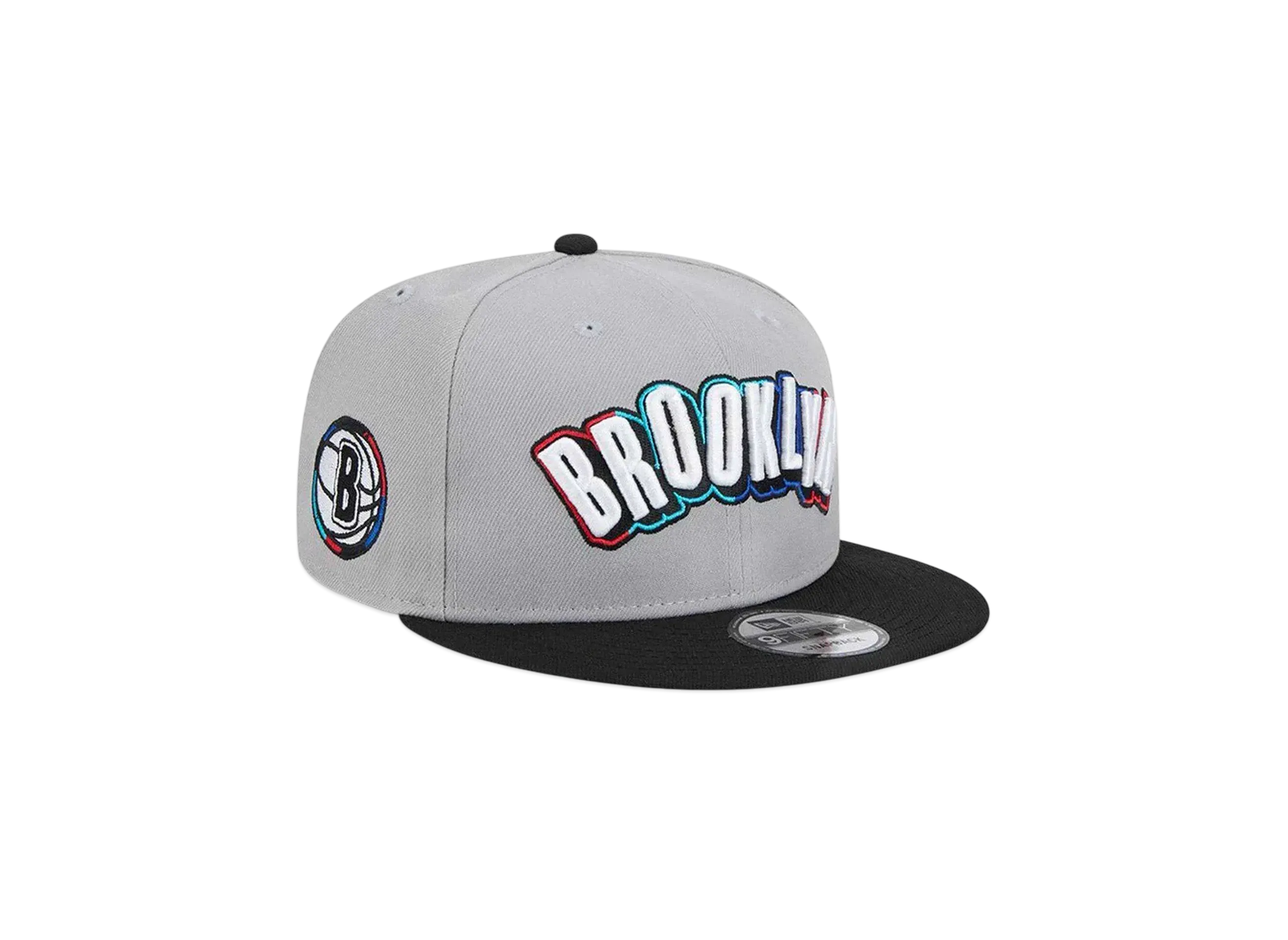 NEW ERA 9Fifty 2024 NBA City Edition Brooklyn Nets "Grey/Black"
